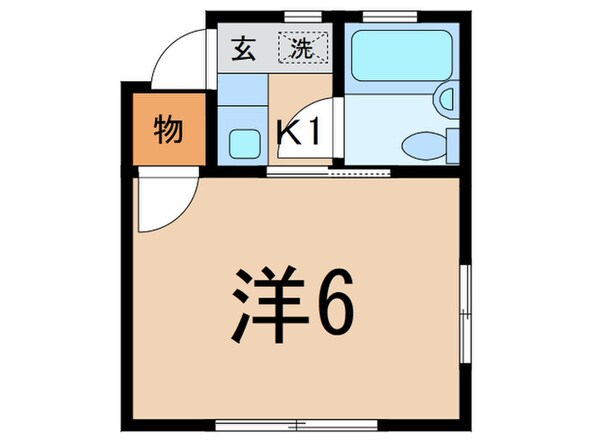 ハイム広井の物件間取画像